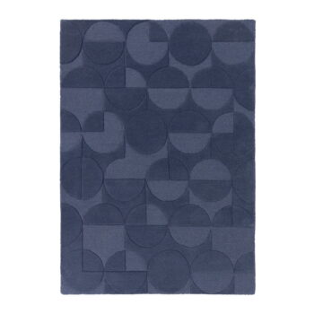Modrý koberec z vlny Flair Rugs Gigi, 160 x 230 cm - Image 6
