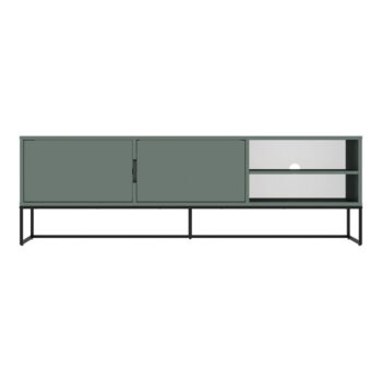 Sivozelený TV stolík 176x57 cm Lipp - Tenzo