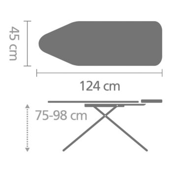 Žehliaca doska Denim Blue C – Brabantia - Image 6