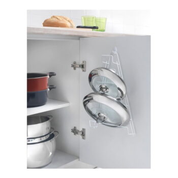 Závesný držiak na pokrievky Metaltex Kiwi – Obrázok 4