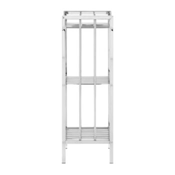 Kúpeľňový regál v striebornej farbe 33x73 cm – Premier Housewares - Image 3