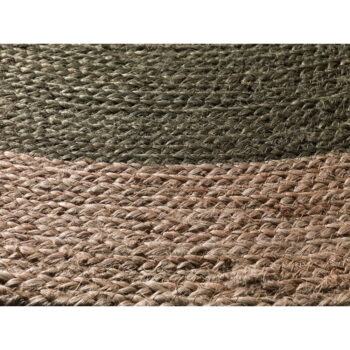 Zeleno-prírodnej farbe okrúhly koberec ø 120 cm Mahon – Universal - Image 3