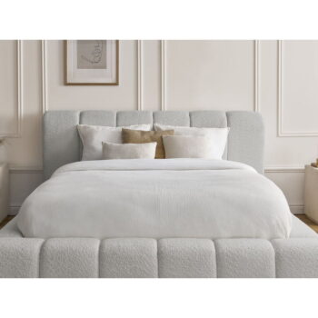 Zelená čalúnená dvojlôžková posteľ s úložným priestorom s roštom 180x200 cm Denali – Bobochic Paris - Image 6