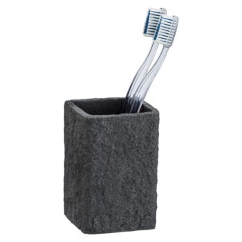 Tmavosivý téglik na kefky Wenko Villata - Image 2