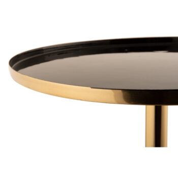 Kovový okrúhly odkladací stolík ø 50 cm Mila – Leitmotiv - Image 6