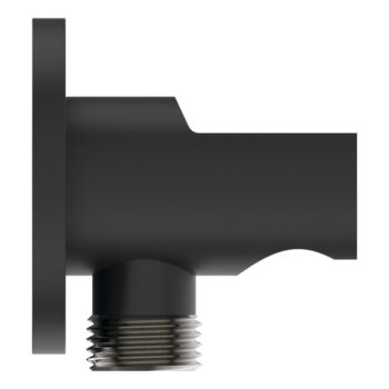 Matne čierny kovový držiak na sprchovú hlavicu Silk Black – Ideal Standard - Image 4