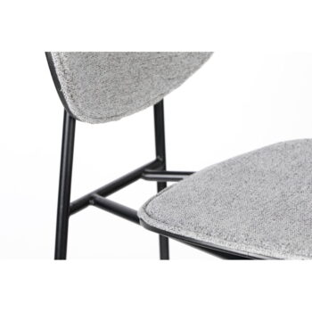 Sivé barové stoličky v súprave 2 ks 107 cm Donny - White Label - Image 11
