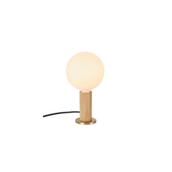 Stmievateľná stolová lampa v prírodnej farbe (výška 28 cm) Knuckle – tala
