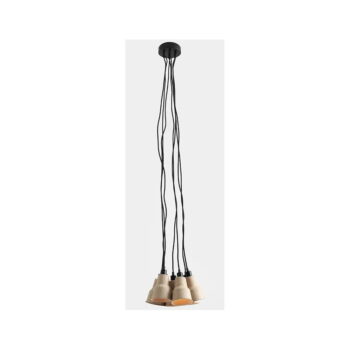 Béžové závesné svietidlo ø 32 cm Celulo – CustomForm