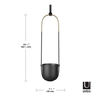Keramický závesný kvetináč ø 15 cm Bolo – Umbra – Obrázok 3