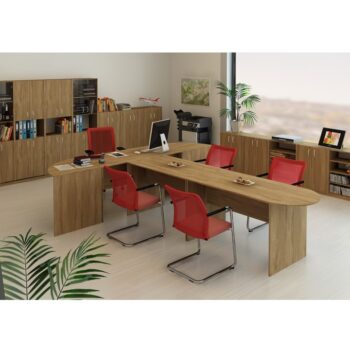 Skriňa TEMPO ASISTENT NEW 005 je dvojdverová šatníková skriňa so zámkom, ktorú možno kombinovať s ostatnými prvkami z modelovej rady Tempo Asistent New. Vo vnútri skrine sa nachádza 1 vešiaková tyč. Systém Tempo Asistent New je kancelárska sektorová zostava, ktorú je vhodné použiť na zariadenie…