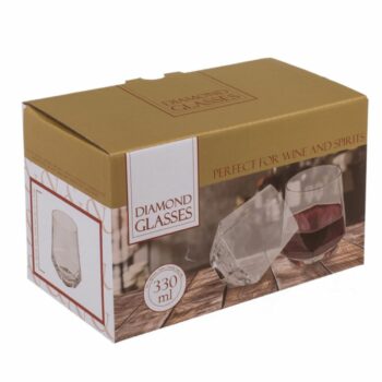 2-dielna sada pohárov Diamant, 330 ml