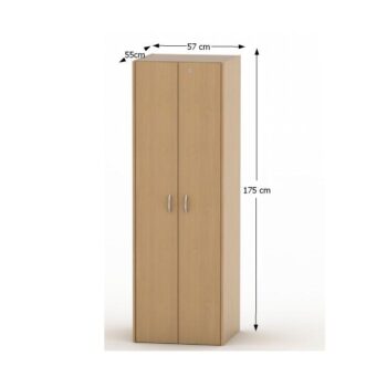 Skriňa TEMPO ASISTENT NEW 005 je dvojdverová šatníková skriňa so zámkom, ktorú možno kombinovať s ostatnými prvkami z modelovej rady Tempo Asistent New. Vo vnútri skrine sa nachádza 1 vešiaková tyč. Systém Tempo Asistent New je kancelárska sektorová zostava, ktorú je vhodné použiť na zariadenie…