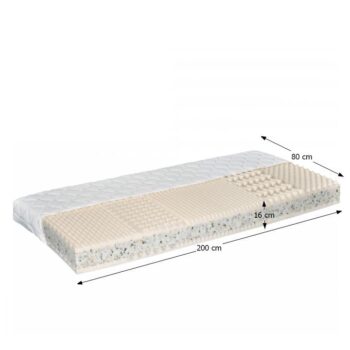 GUMOTEX Cati III obojstranný penový matrac 80x200 cm PUR pena / RE pena / látka - Image 2