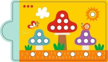 2Kids Toys Magnetická hra Triedenie farieb s dinosaurom