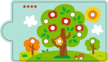 2Kids Toys Magnetická hra Triedenie farieb s dinosaurom