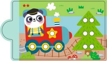 2Kids Toys Magnetická hra Triedenie farieb s dinosaurom