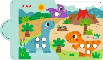 2Kids Toys Magnetická hra Triedenie farieb s dinosaurom