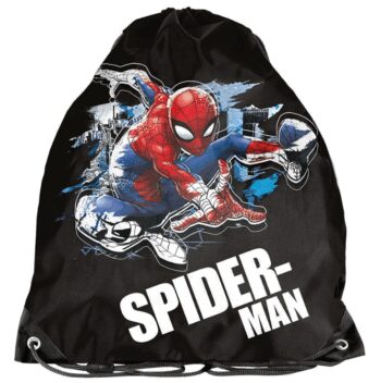 3-dielny školský set Spider-Man - batoh na kolieskach + peračník + taška na prezúvky