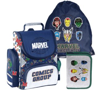 3-dielny školský set pre chlapcov MARVEL