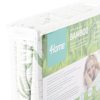 4Home Bamboo Nepriepustný chránič matraca s lemom, 90 x 200 cm + 30 cm, 90 x 200 cm