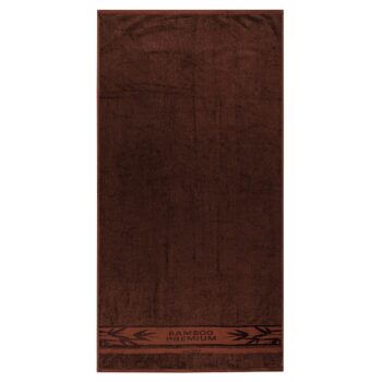 4Home Bamboo Premium uterák tmavohnedá, 50 x 100 cm, sada 2 ks
