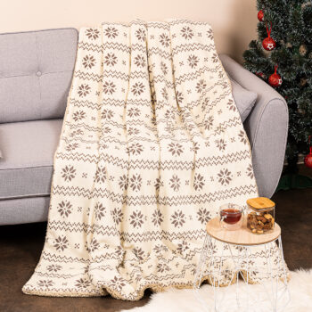 4Home Baránková deka Nordic béžová, 150 x 200 cm