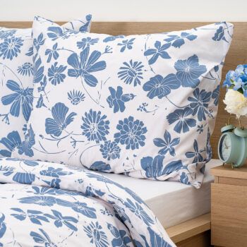 4Home Bavlnené obliečky Blue Meadow, 140 x 200 cm, 70 x 90 cm