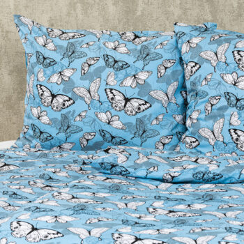 4Home Bavlnené obliečky Butterflies, 220 x 200 cm, 2 ks 70 x 90 cm
