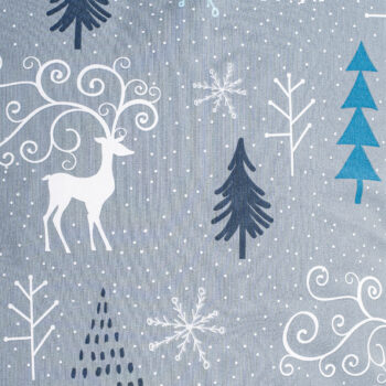 4Home Bavlnené obliečky Elegant deer grey, 140 x 220 cm, 70 x 90 cm