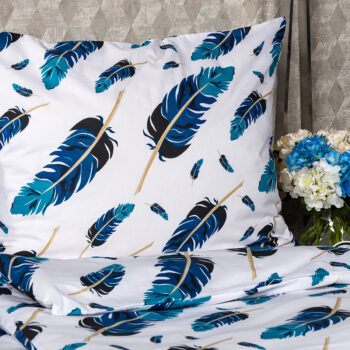 4Home Bavlnené obliečky Feathers, 140 x 220 cm, 70 x 90 cm