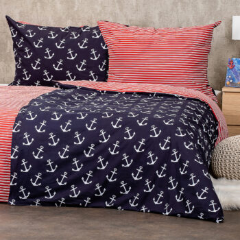 4Home Bavlnené obliečky Marine, 220 x 200 cm, 2 ks 70 x 90 cm