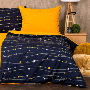 4Home Bavlnené obliečky Night sky, 140 x 200 cm, 70 x 90 cm, 140 x 200 cm, 70 x 90 cm