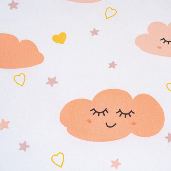 4Home Bavlnené obliečky Pink Clouds, 140 x 200 cm, 70 x 90 cm