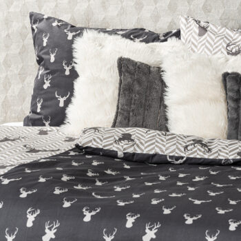 4Home Bavlnené obliečky Reindeer, 140 x 220 cm, 70 x 90 cm