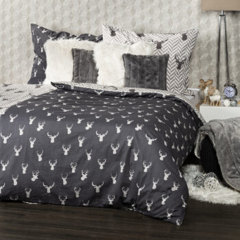 4Home Bavlnené obliečky Reindeer, 140 x 220 cm, 70 x 90 cm