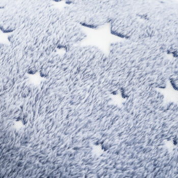 4Home Deka Soft Dreams Stars svietiaca modrá, 150 x 200 cm