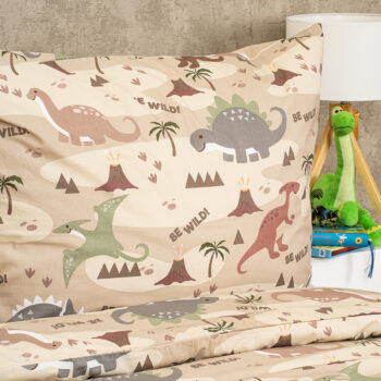 4Home Detské bavlnené obliečky Dino world, 140 x 200 cm, 70 x 90 cm, 140 x 200 cm, 70 x 90 cm