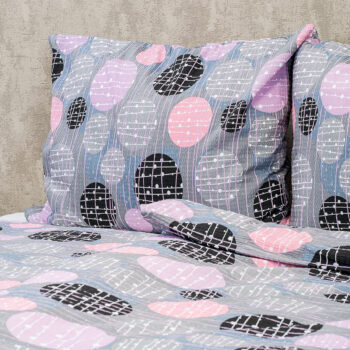 4Home Krepové obliečky Pink illusion, 140 x 200 cm, 70 x 90 cm, 140 x 200 cm, 70 x 90 cm