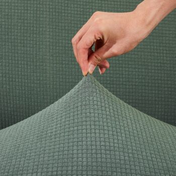 4Home Napínací poťah na dvojkreslo Magic clean zelená, 145 - 185 cm