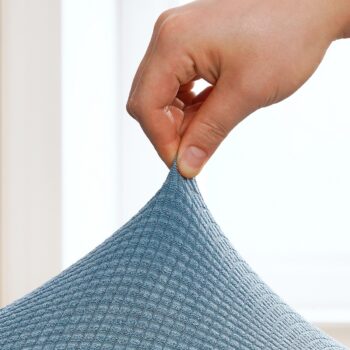 4Home Napínací poťah na stoličku Magic clean modrá, 45 - 50 cm, sada 2 ks