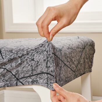 4Home Napínací poťah na stoličku Stone 45 - 50 cm, sada 2 ks