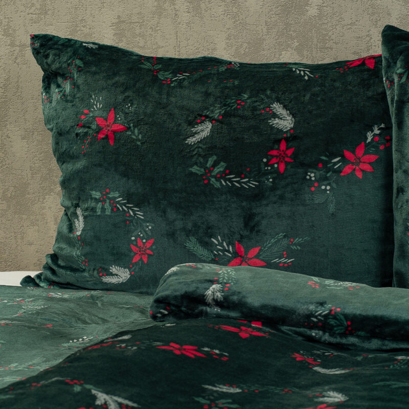4Home Obliečky mikroflanel Poinsettia, 140 x 220 cm, 70 x 90 cm 4Home Obliečky mikroflanel Poinsettia, 140 x 220 cm, 70 x 90 cm