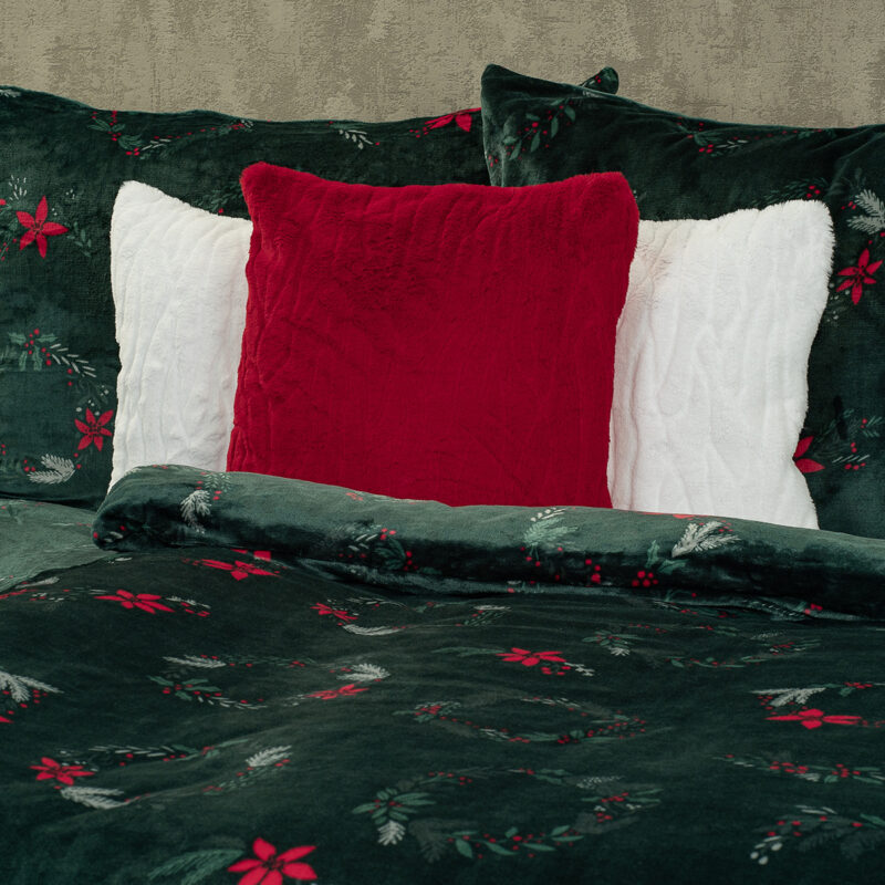 4Home Obliečky mikroflanel Poinsettia, 140 x 220 cm, 70 x 90 cm 4Home Obliečky mikroflanel Poinsettia, 140 x 220 cm, 70 x 90 cm
