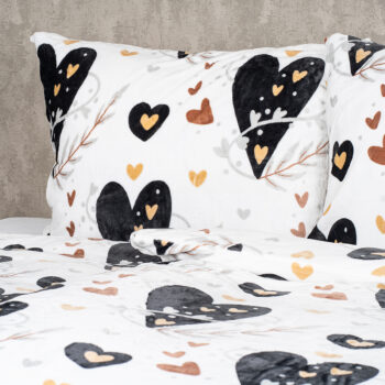 4Home Obliečky mikroflanel Romantic, 140 x 220 cm, 70 x 90 cm