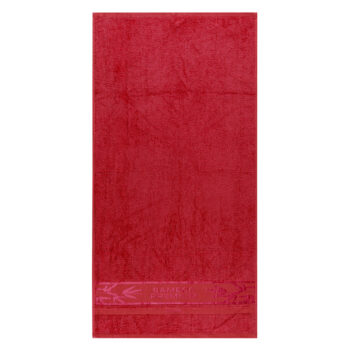 4Home Sada Bamboo Premium osuška a uterák červená , 70 x 140 cm, 50 x 100 cm