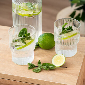 4Home Sada pohárov Serve 350 ml, 2 ks
