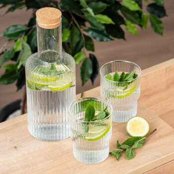 4Home Sada pohárov Serve 350 ml, 2 ks