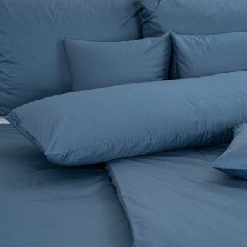 4Home Saténová obliečka na vankúš Sea Blue, 50 x 150 cm