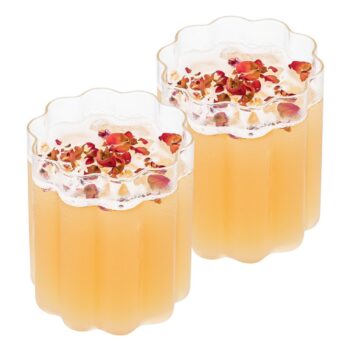 4Home Súprava pohárov Florette 400 ml, 2 ks